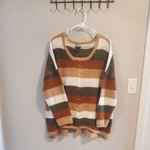 Cute Strip Long Sleeve